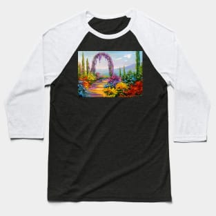 Blooming arch Baseball T-Shirt